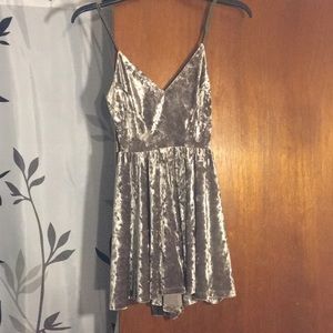 Urban Outfitters Velvet Romper
